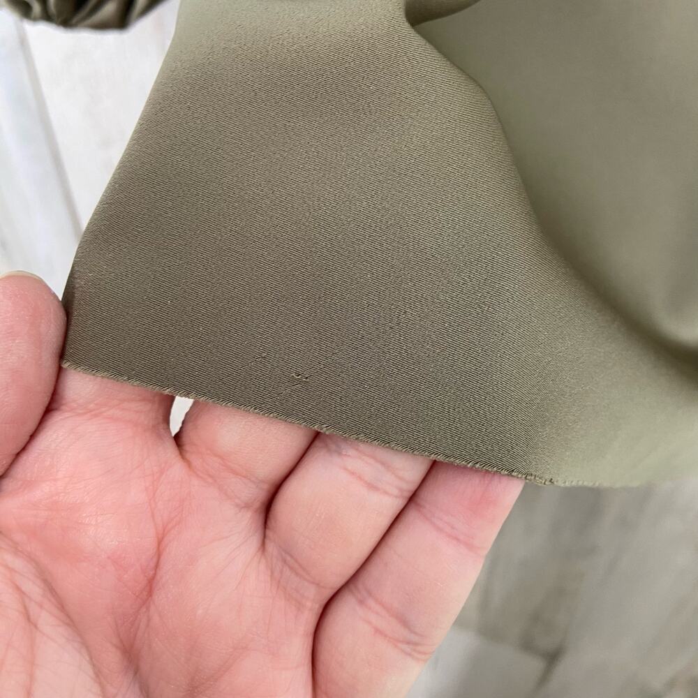 Jagger & Stone The Liv Dress Olive Green Satin Bustier Mini Boho Party Size 4 - Picture 5 of 15